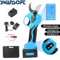 SW-8608 16.8V Cordless Pruner Lithium-ion Pruning Shear Efficient Scissors Bonsai Electric Tree Branches garden tools electric 2