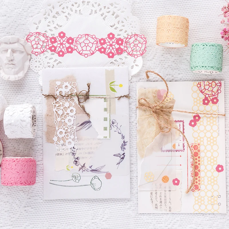 

6PCS/LOT between hills series synthetic paper decorative tape masking tape washi tape