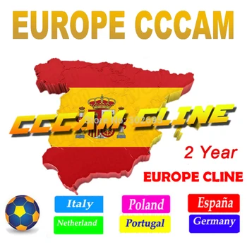 

Europe Receptor Cccams lines for 2 year spain used for DVB-S2 Ccams satellite receiver europe channels 4/6 lines