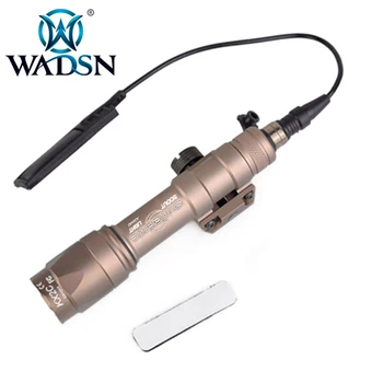 

WADSN Softair Scout Light M600c Tail Pressure Pad Switch Tactical Flashlight 340 Lumens Airsoft Arma Torches WP030 Weapon Lights