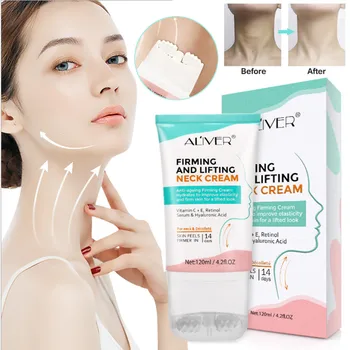 

Wheel Vitamin C+E Hydrating Shrink pores Neck Cream Nourish Moisturizing Soft Delicate Fade Fine Lines Reduce Double Chin Care