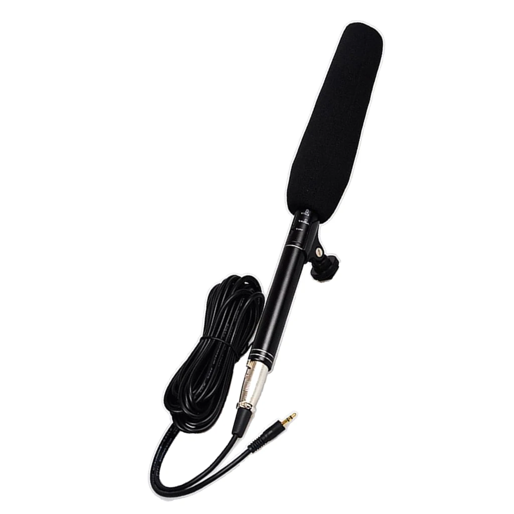 

Professional Condenser Interview Microphone for Video Camcorder Camera