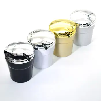 

Car ashtray with LED light travel cleaner ashtray car smokeless cup holder with cover 1J0 857 962 H 1J0857962H
