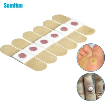 

12/24pcs Sumifun Foot Corn Remover Painless Feet Care Warts Thorn Pain Relieving Patch Medical Plasters Calluses Stickers C1698