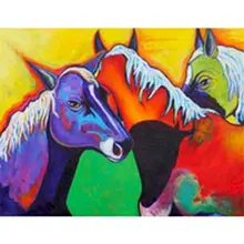 

GATYZTORY Frame Paint By Numbers Color Fox Animal Picture By Number Handmade 40x50cm Frame On Canvas Home Artwork