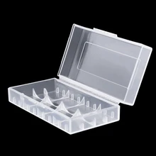 

YCDC 18650 Battery Storage Box Hard Case Holder For 2x 18650 4x 16340 Rechargeable Battery Power Bank Plastic Cases Wholesale