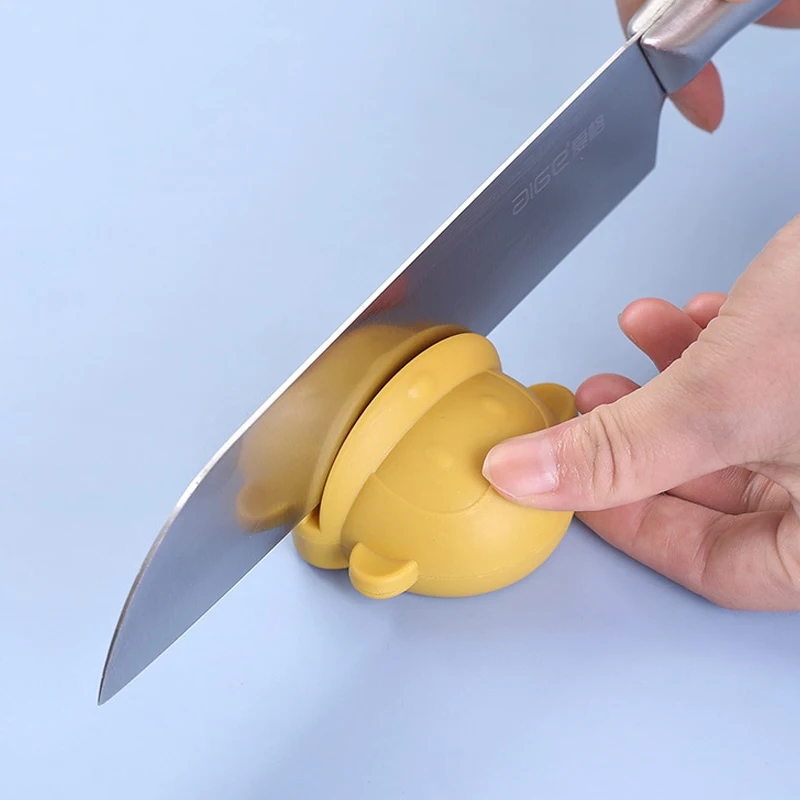Knife Sharpener 3D DIY Cartoon Sharpen Tool Kitchen Manual Sharpening  Scissors Tool Family Gathering Cooking Knife Sharpening|Sharpeners| -  AliExpress