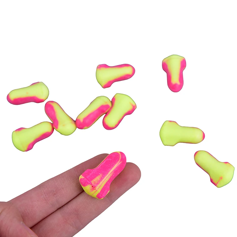 10 Pairs Soft Anti-Noise Ear Plug Waterproof Swimming Silicone Swim Earplugs For Adult Children Swimmers Diving | Спорт и