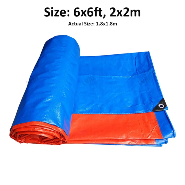 LvMozambique-Bâche étanche TarLII, 6x6ft, 2x2m, PE XR, Juste pour  extérieur, AwO2 - AliExpress