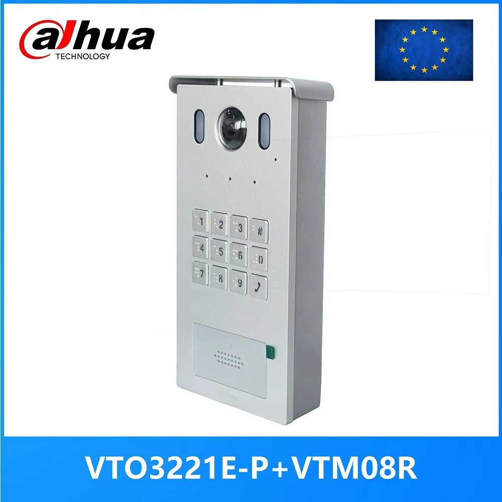 Сетевой видеорегистратор Dahua мульти-Язык VTO3221E-P PoE(802.3af) IP вилла дверной звонок