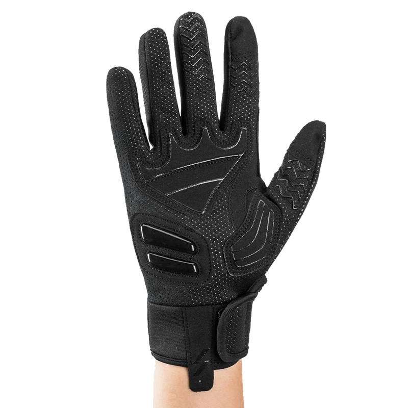 Велосипедные перчатки с контактным экраном велосипедные перчатки противоскользящие ветрозащитные MTB дорожные велосипедные перчатки с пальцами перчатки для зимних видов спорта на открытом воздухе