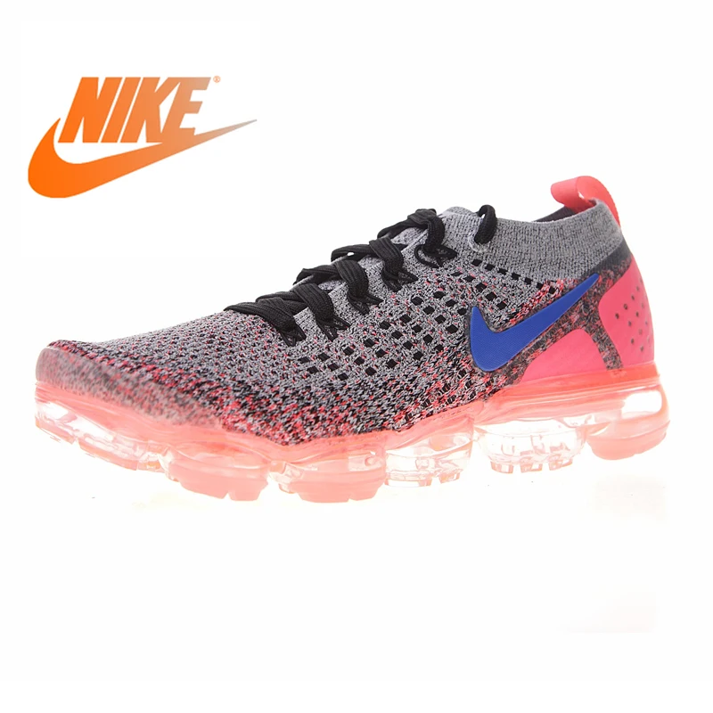 

Official Original NIKE Air Max Vapormax Flyknit Women's Running Shoes Sneakers low top Whole Palm Cushioning Breathable 942843