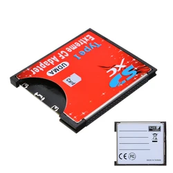 Mayitr 1 unidad de ranura única extrema para Micro SD/SDXC TF a Flash compacto CF Tipo I lector de tarjetas de memoria adaptador para grabador