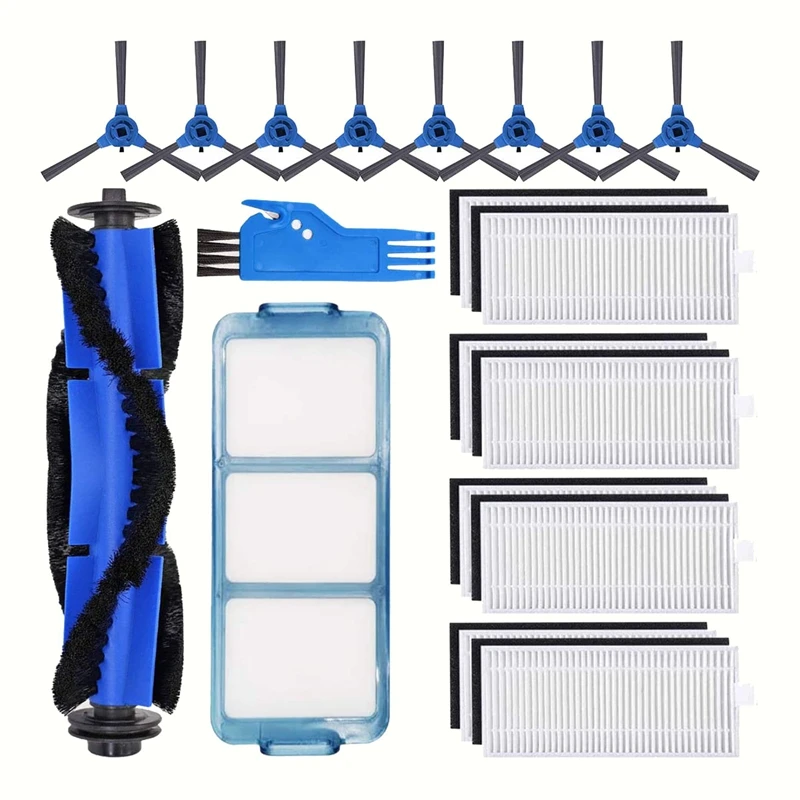Replacement Main Side Brush Filter Kits For Eufy Robovac 11s 30 Vacuum Cleaner 