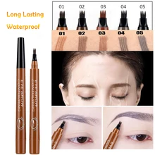 

Sicha Eyebrow Pencil Waterproof Liquid Brow Dark Brown Eyebrow Pencil Eyebrow Tattoo Pen Eye Makeup maquillaje para cejas