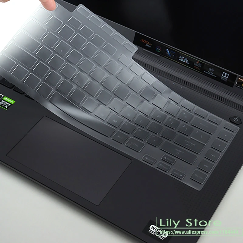Keyboard cover TPU SIlicone Protector Skin For ASUS ROG Strix G15 G513 G513Q G513QM G513QR G513QY G 15 15.6 inch keyboard cover