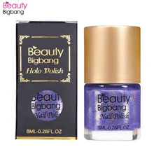 BeautyBigBang 8 мл лазерный гель лак с блеском для ногтей Esmaltes голографический для аксессуары для ногтей инструмент лак для ногтей