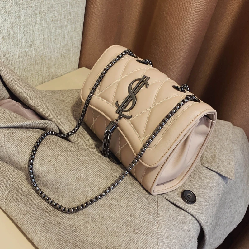 Новое поступление, женские качественные кожаные сумки через плечо, женские повседневные сумки-мессенджеры, сумки через плечо GG Channel