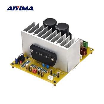 

AIYIMA 2x100W Power Amplifier Audio Board STK496-090 Hifi Stereo Mini Amp Home Theater Sound Speaker Amplifiers Low Distortion