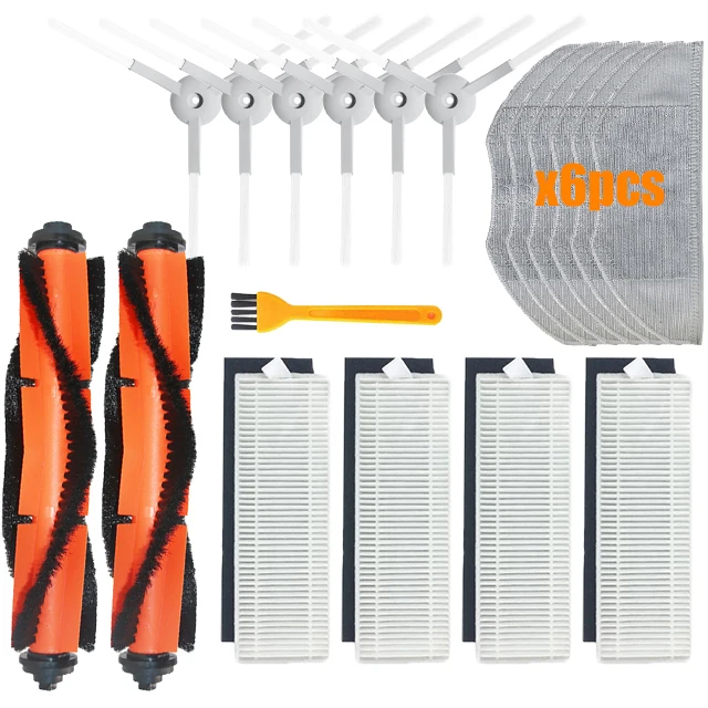 Main Brush Side Brush Hepa Filter Mop Cloth Spare Parts For Xiaomi Mijia G1 MJSTG1 Mi Robot Vacuum-Mop Essential Accessories G1-21