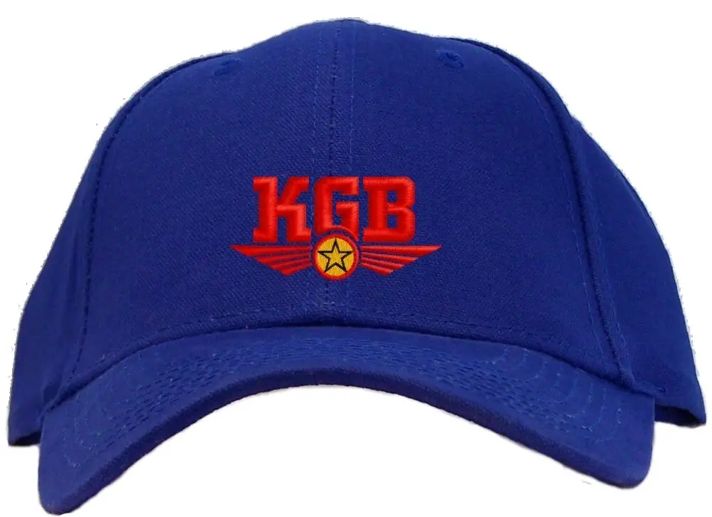 Напечатанная KGB бейсбольная кепка с принтом-Доступно в 7 цветах-шляпа русский интеллект