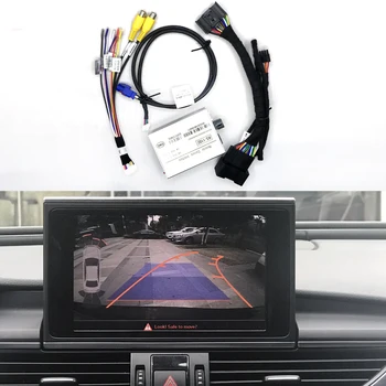 

Car Screen Upgrade Front And Rear View Camera Park Assist System For Audi A4 B8 MMI 3G / 3G+ Basic Interface Decoder