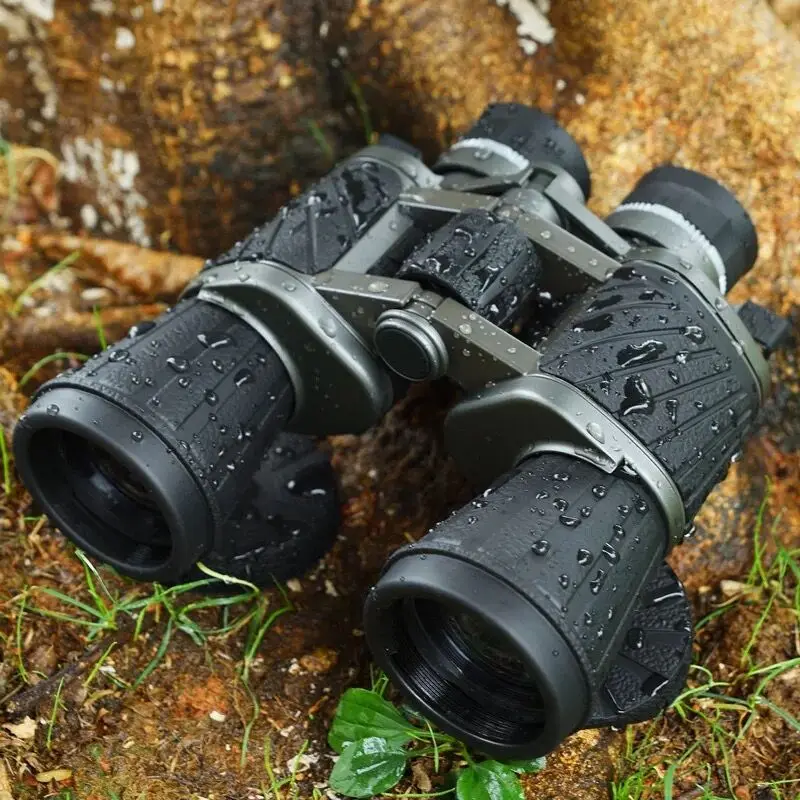 10X50 High magnification Baigish Big Eyepiece Wide Angle Night Vision Binoculars Outdoor Hunting Professional Military Binocular |
