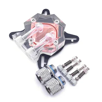 

GPU Water Cooling Block Double ChannelG1/4 GPU Water Cooler Block Universal for GPU Computer Water Cooling System Waterblock