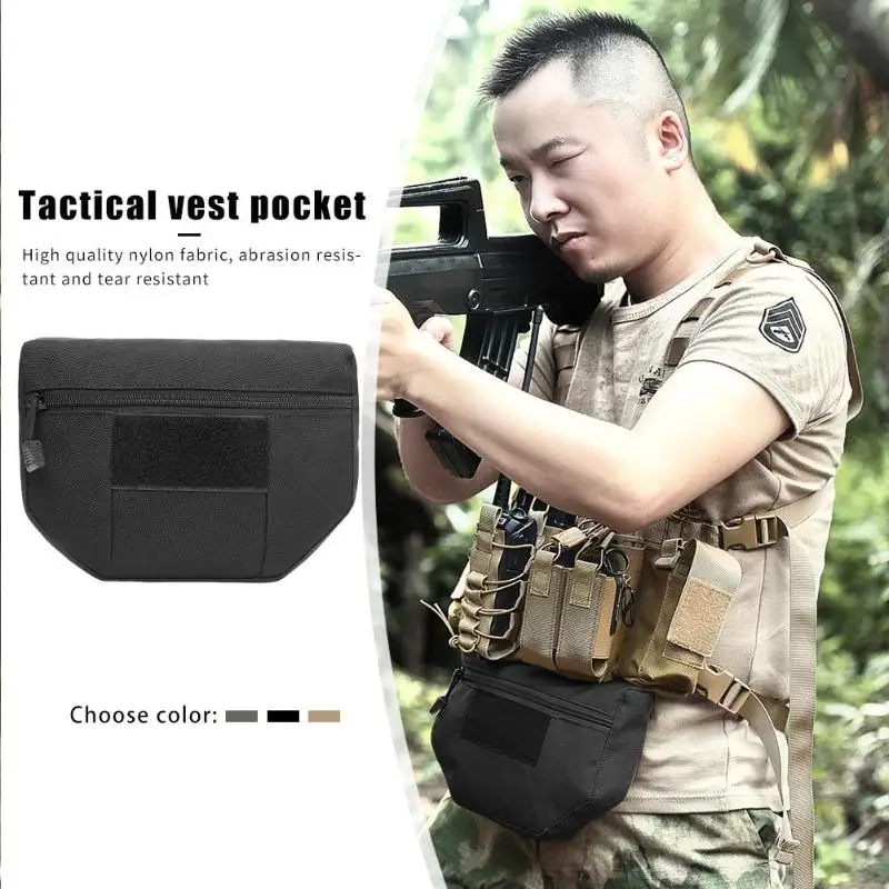 

Combat Vest Waist Fanny Packs Outdoor Sports Game Molle Pouch for AVS JPC CPC Necessary Outdoor Mountaineering Supplies