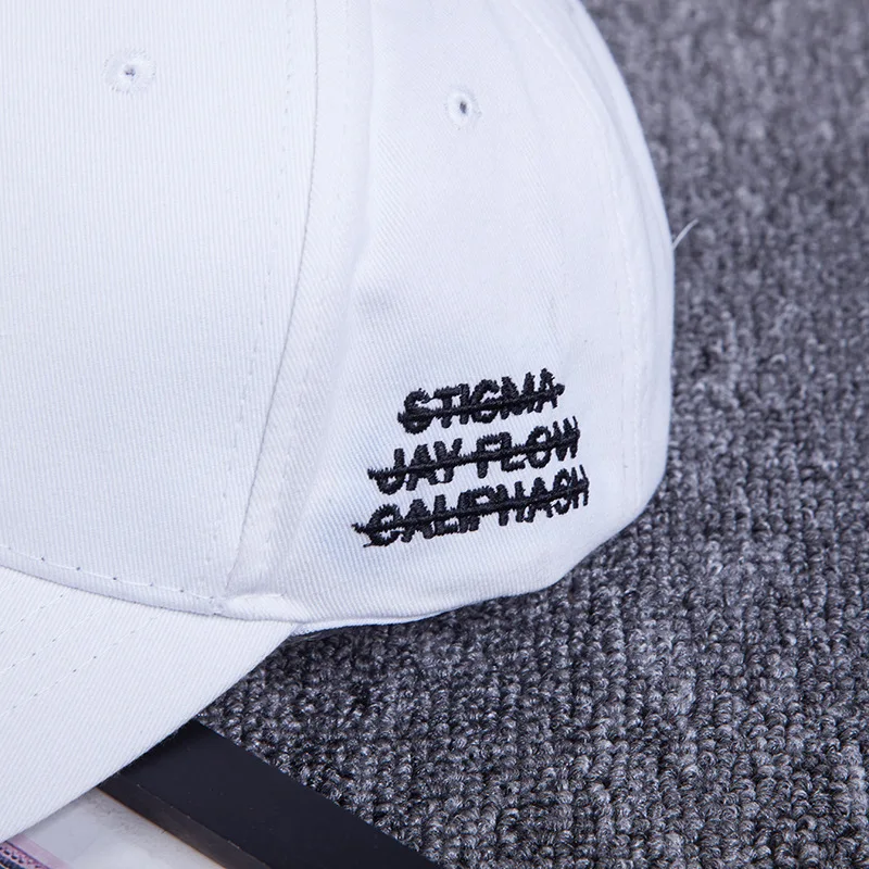 Новая мужская женская мода вышивка крест бейсболка хлопок Snapback шляпа папы костяная Кепка летняя Пара хип хоп кепка s Gorras