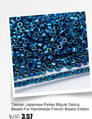 Тайдиан MIyuki seedbeadbeads 11/0 Delica японский родные beadbracelets изготовление Пикассо цвет в партии платье 5 г около 1000 шт
