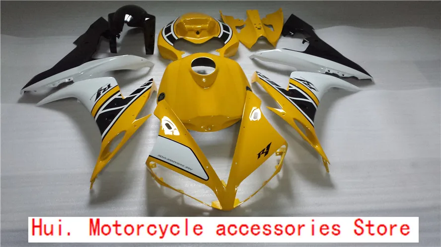 Высокое качество литья обтекатель комплект для Yamaha R1 04~ 06 обтекатель YZF R1 2004~ 2006TS40 - Цвет: 1