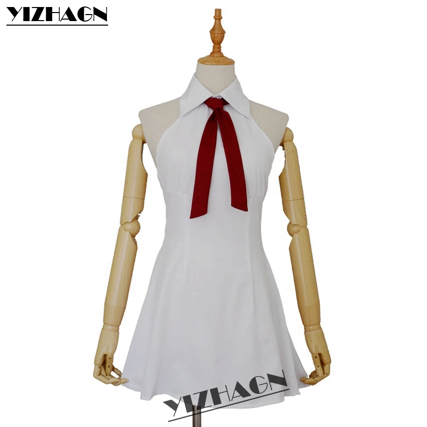 Dress Yizhang аниме «Семь мертвых Грехов», Elizabeth Liones, косплей костюм, белое платье, одежда с принтом крыльев, Nanatsu No Taizai - Цвет: Dress