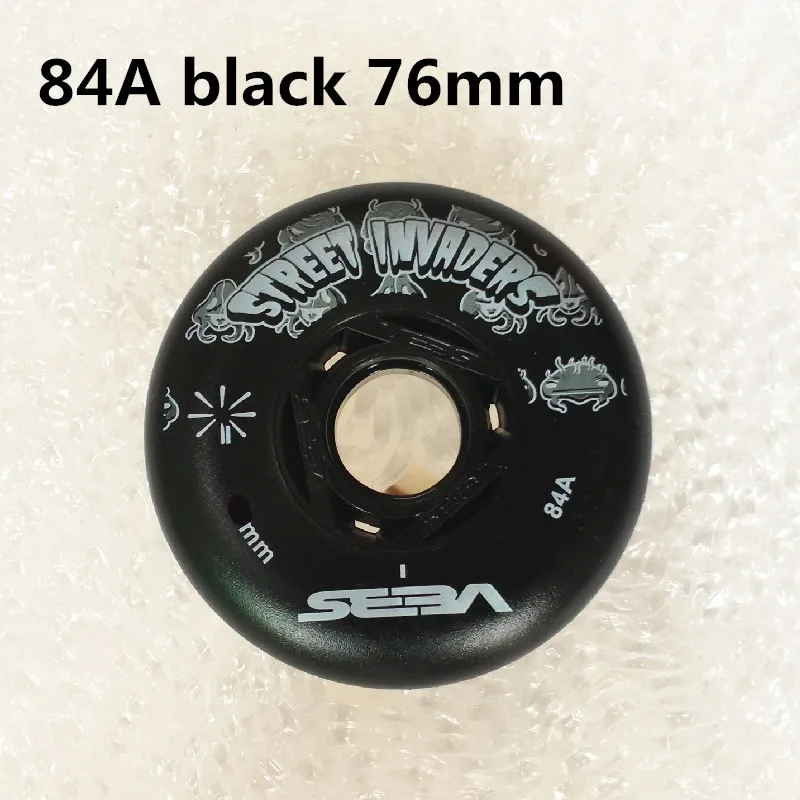 Roller Skating Wheels 4 pcs/lot Street Invaders Slalom FSK Inline Skate Wheels For SEBA HV