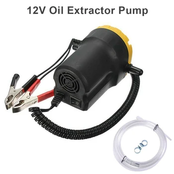 

12V 60W Car Electric Oil Transfer Suction Pump Crude Oil Diesel Sump Liquid Extractor Collect Motor Fuel Engine Oil Extractor