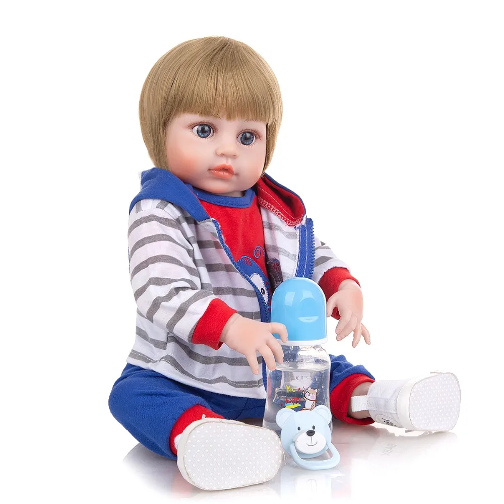 Poupée Reborn Endormie, Poupées Réalistes De Nouveau-Né De 24 Pouce Poupees Reborn Lestees Realistes Pour Garcons Et Filles Amz