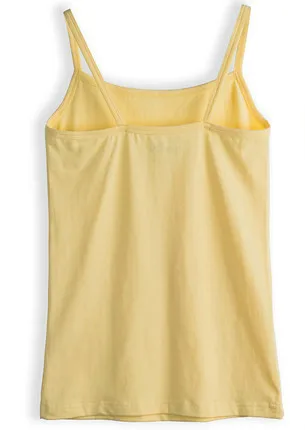 Yellow 3 Новые женские хлопковые майки, топы на лето и весну, повседневные, подходят ко всему, без рукавов, тонкие майки, рубашки, сексуальные майки, женские S-3XL - Цвет: Yellow 3