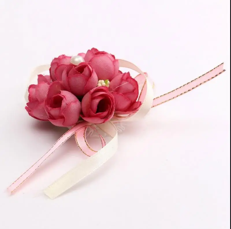 Платье для девочек платье подружки невесты наручные цветы свадьбы или