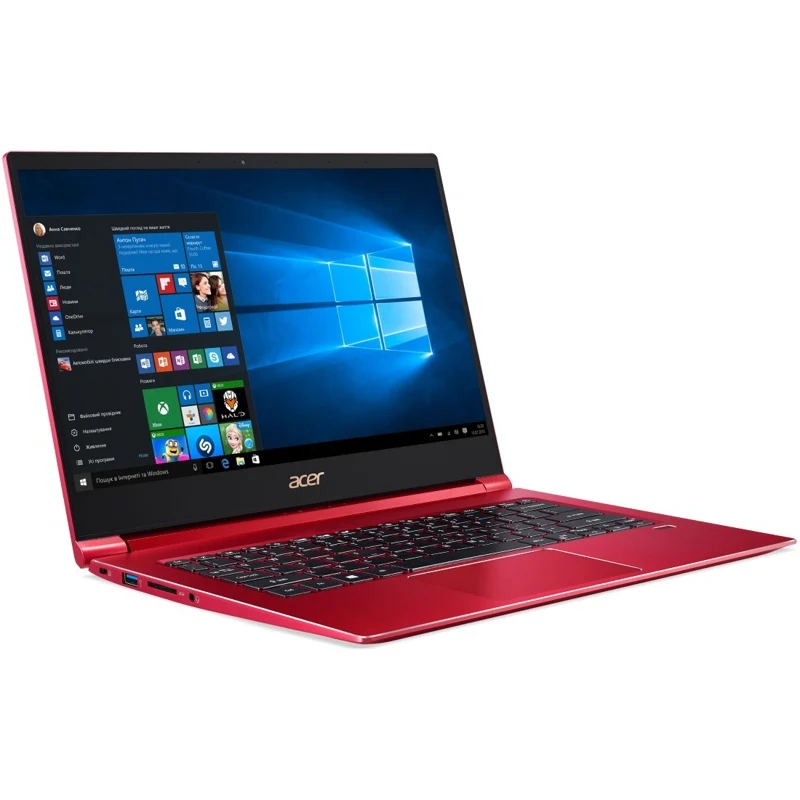 Ноутбук Acer Swift3 SF314 55G 772L Intel Core i7 8565U/8GB/512GB SSD/14.0&quot FHD IPS/No ODD/NVIDIA GeForce MX150 2GB/Cam/WiFi+BT| |
