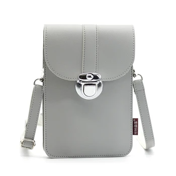 

Cell Phone Pouch Mobile Phone Bag Touchable Screen Touch Pocket Woman Wallet Coin and Card Crossbody Bags Girls Shoulder Strap