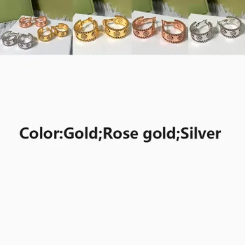 

flower earrings fashion popular jewelry personality romantic exquisite four-leaf clover shape gift for friends 2020 new