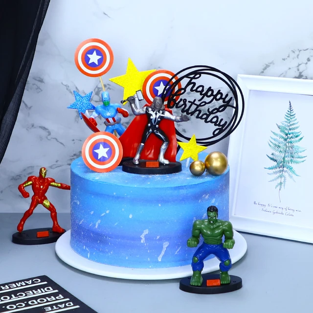 Figura De Iron Man Dekora De 9 Cm – Licencia Oficial Marvel, PVC Aptó Para Alimentos, Decoración Para Tartas Y Colección