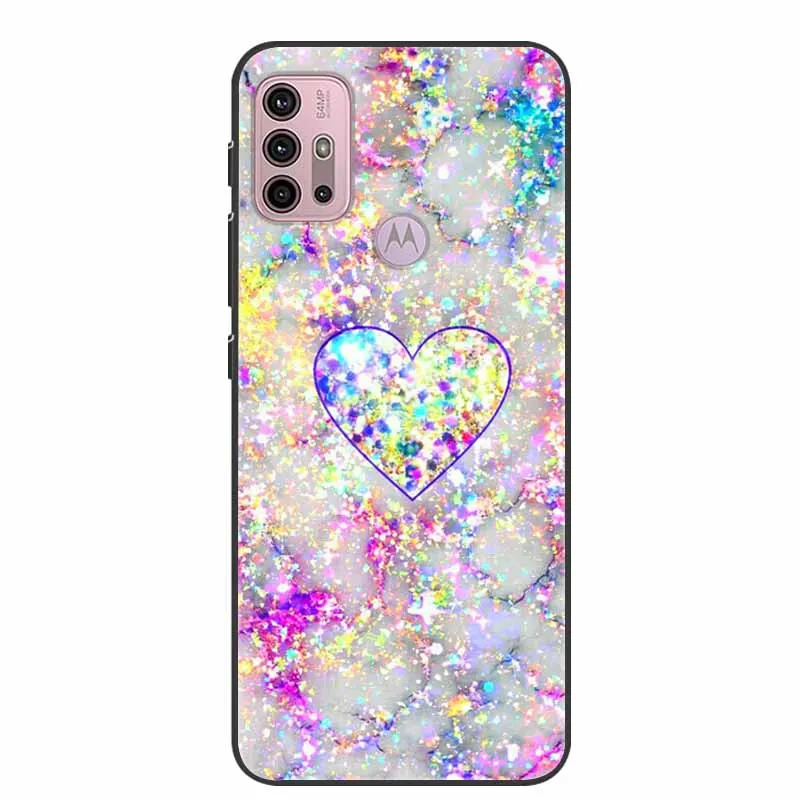 Fashionable Soft Silicone Back Cover Phone Case - Fits 6.5'' Models