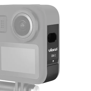 

ULANZI GM-2 Battery Cover Metal Chargable Side Cover Shell for GoPro max360 Action Camera High Quality Camera Accessories