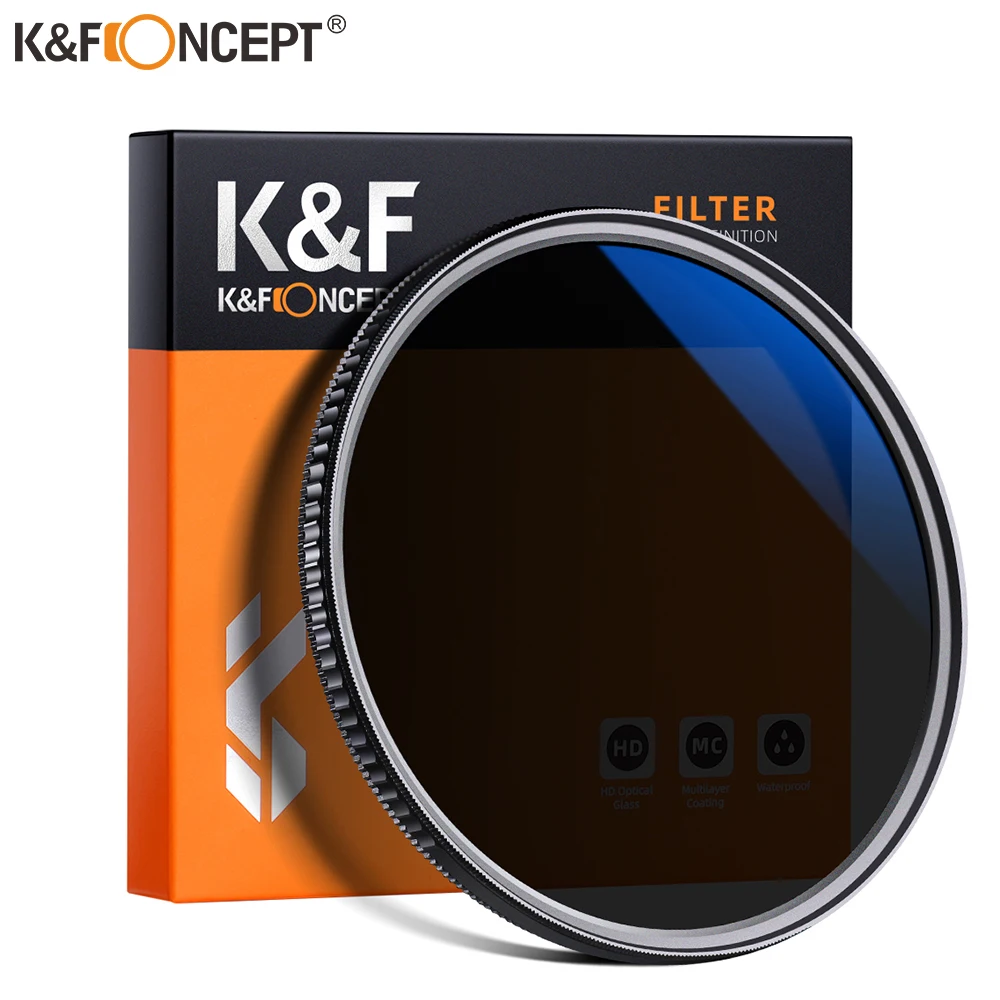 K&ampF Concept Filter 2 in 1 ND8+CPL Circular Polarizing ND Waterproof Neutral Density 49mm 52mm 58mm 62mm 67mm 77mm | Электроника