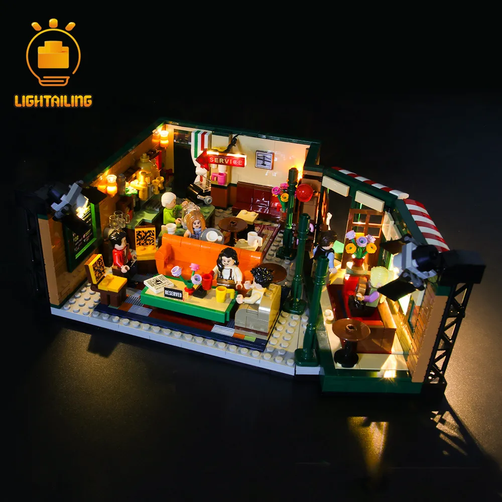LIGHTAILING светодиодный светильник набор для идей серии центральный Perk светильник ing набор совместим с 21319(не включает модель