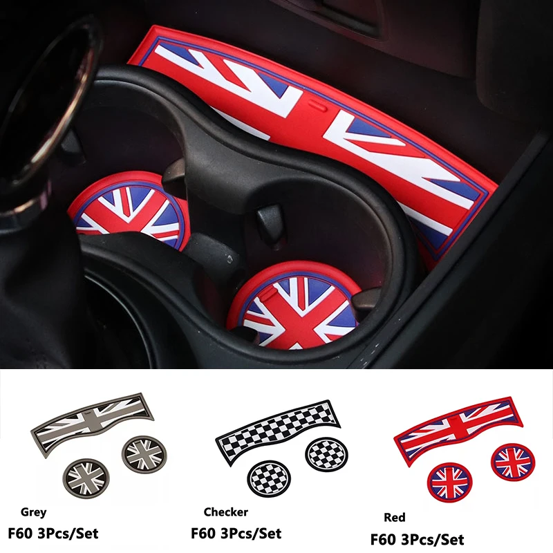 Автомобильный подстаканник с нескользящим ковриком для Mini Cooper S JCW Clubman F54 F55 F56 F60 |