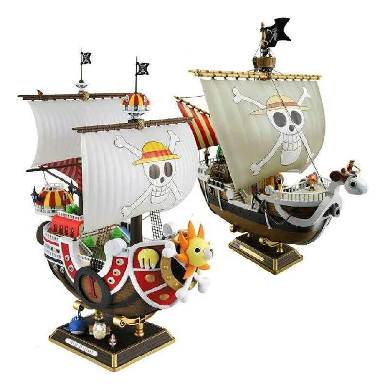 Одна деталь тысяча Солнечный & Going Merry Boat ПВХ фигурка Аниме фигурки Собранная