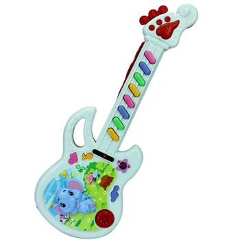

Musical Educational Toy Baby Kids Children Portable Guitar Keyboard Developmental Cute Toy send in Random