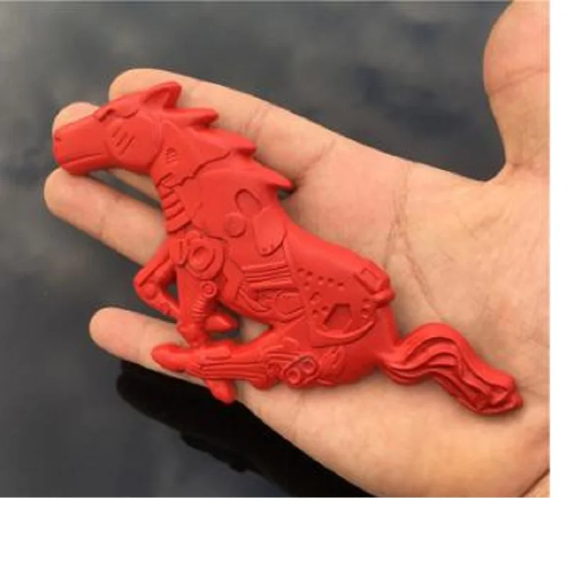

3D Car Auto Metal Running Horse Front Grill Grille Truck Hood Emblem Badge For Ford Mustang 1994-2004 car styling accessories